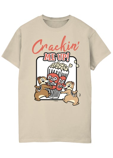 Disney Chip N Dale Crackin Me Up Sand Graphic T-Shirt