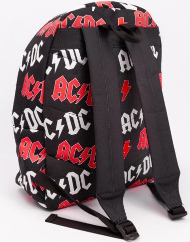 AC/DC Lightning Black Backpack