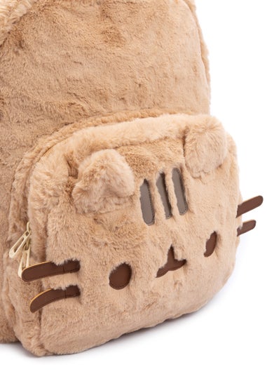 Vanilla Underground Pusheen Beige Fur 3D Whiskers Backpack
