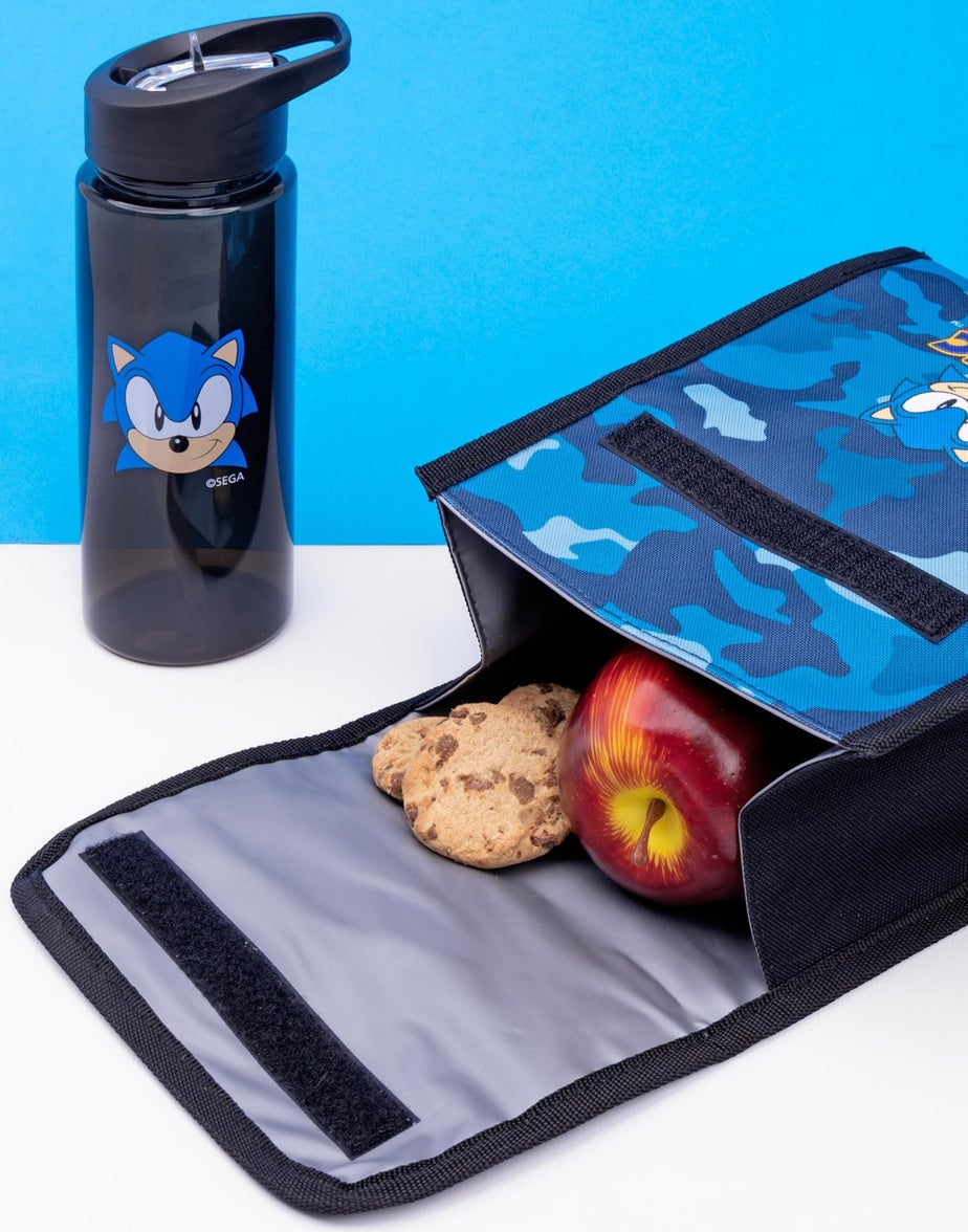 Sonic The Hedgehog 4 Piece Backpack Set