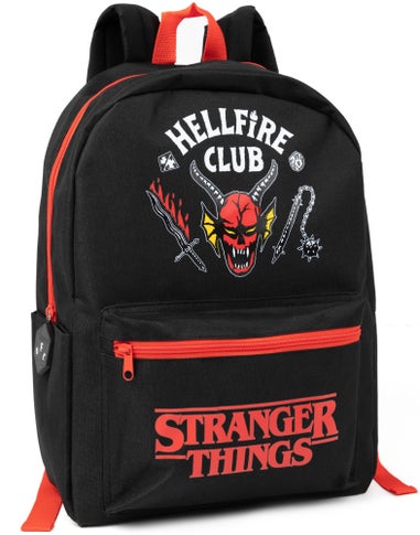 Stranger Things Hellfire Club Black Backpack