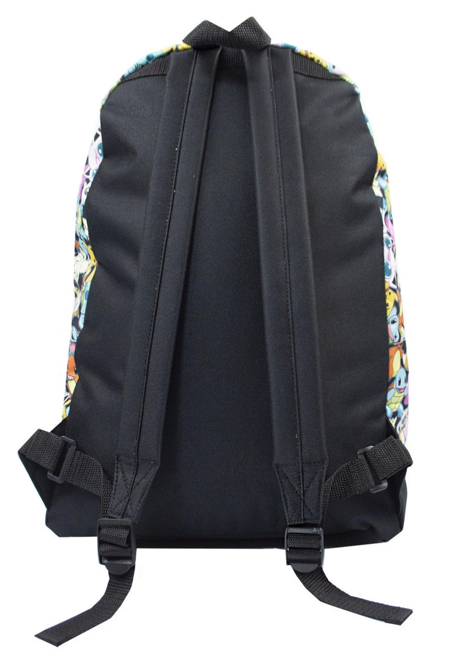 Pokemon Black Gotta Catch Em All Large Backpack