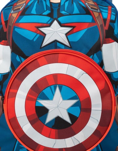 Marvel Blue Backpack 4 Piece Set