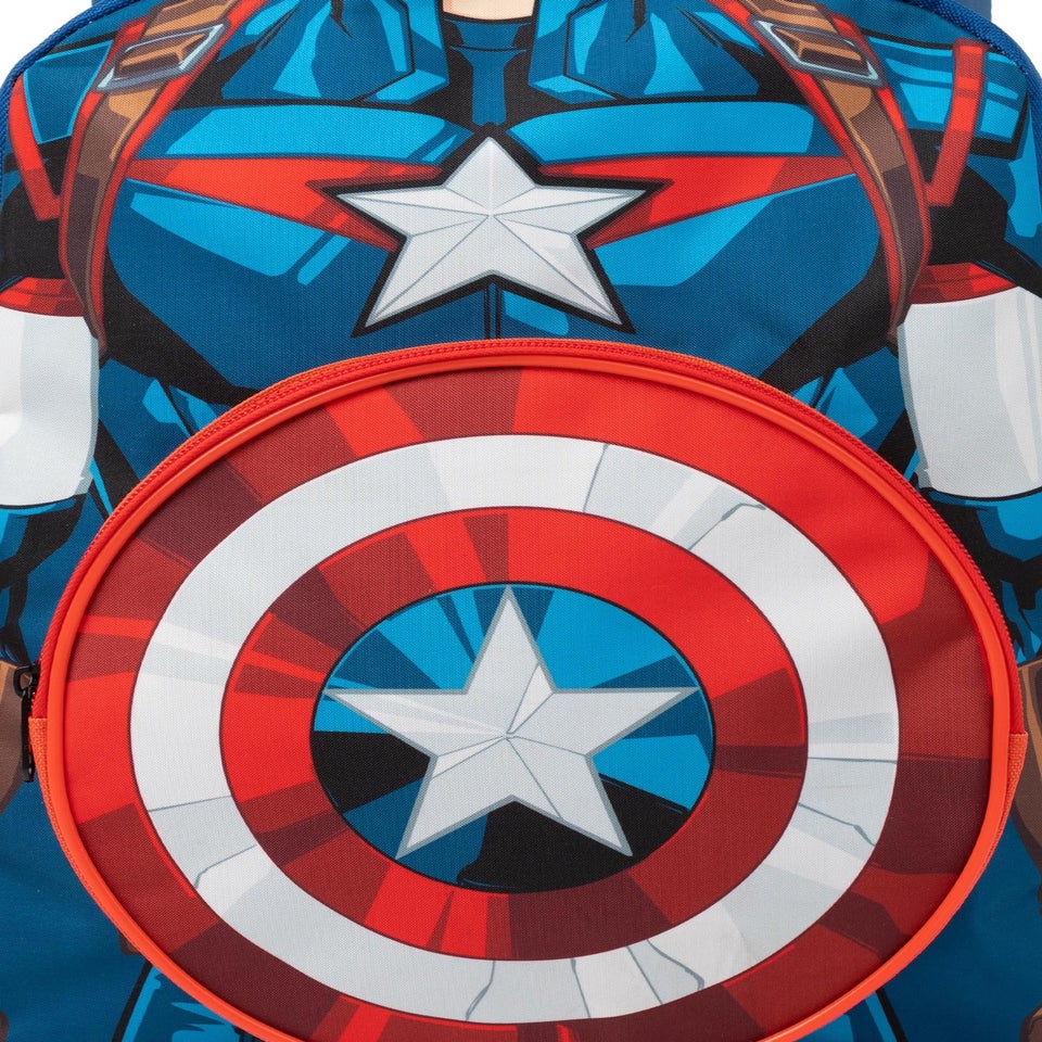 Marvel Blue Backpack 4 Piece Set