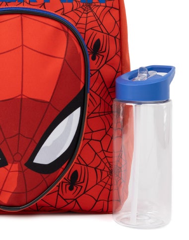 Spiderman Red Backpack 4 Piece Set