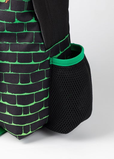 Vanilla Underground Teenage Mutant Ninja Turtles Sewers Pocket Kids Black Backpack