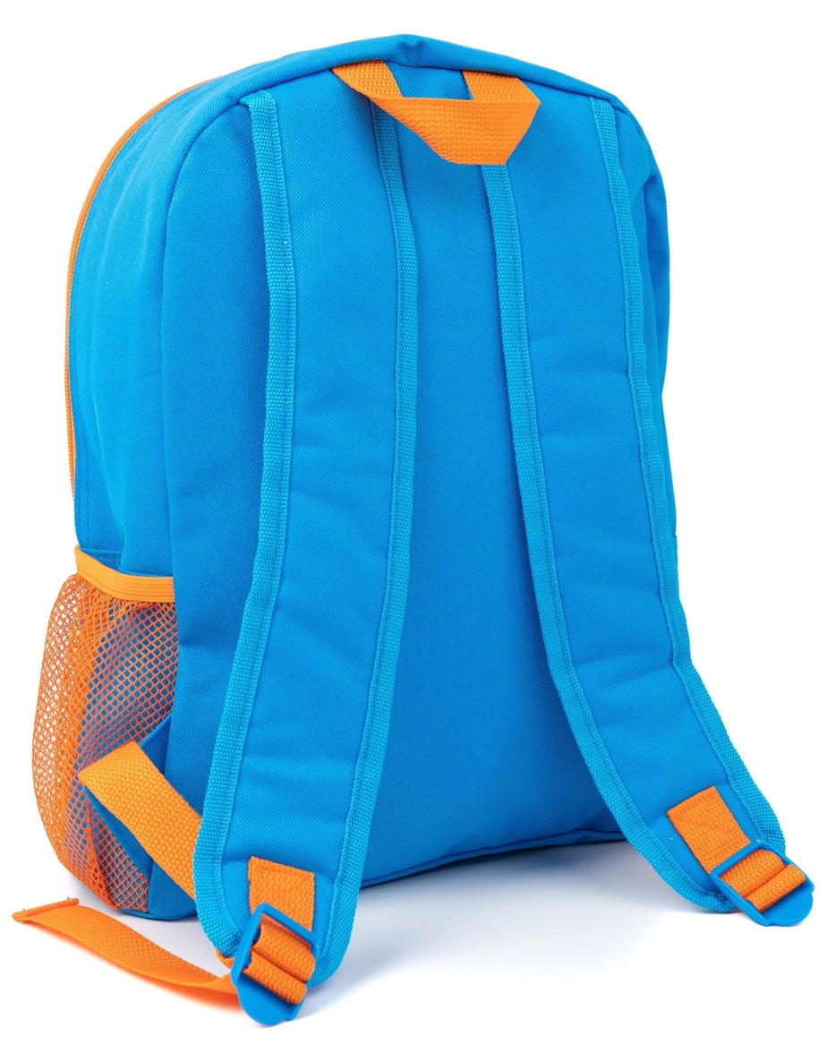 Hot Wheels Race Team Blue Backpack