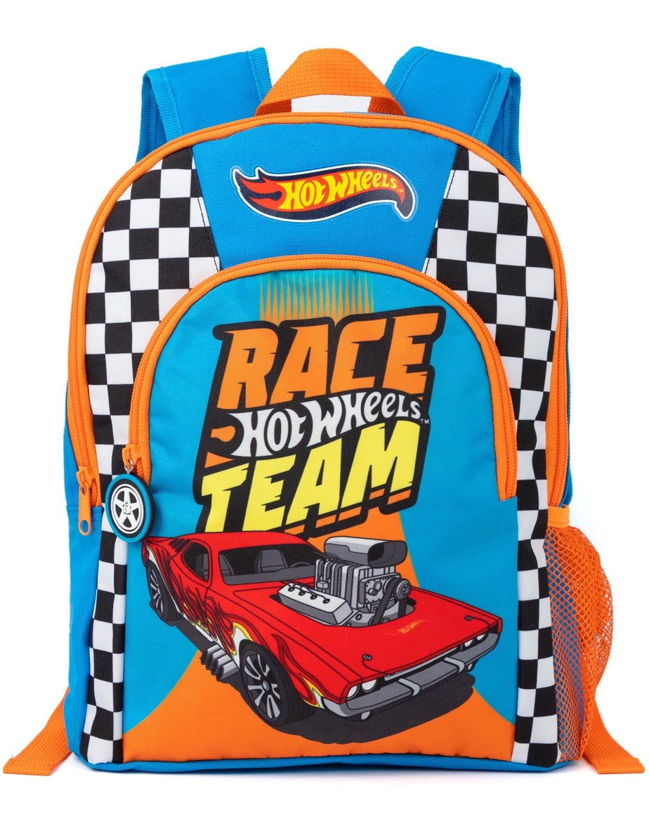Hot Wheels Race Team Blue Backpack