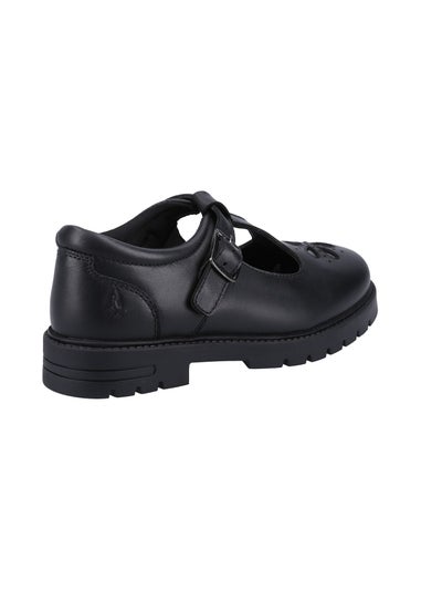 Hush Puppies Black Fiona Junior Shoe