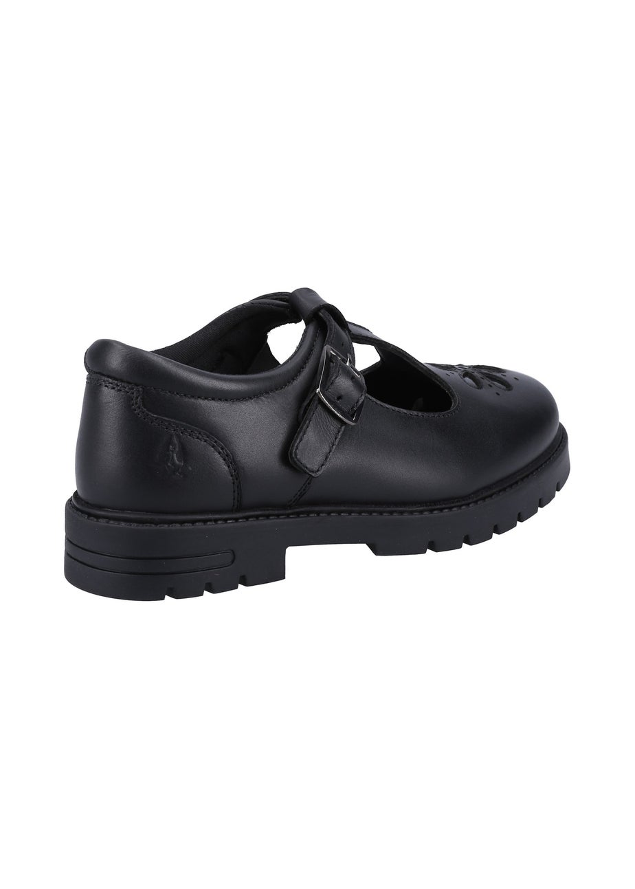 Hush Puppies Black Fiona Junior Shoe