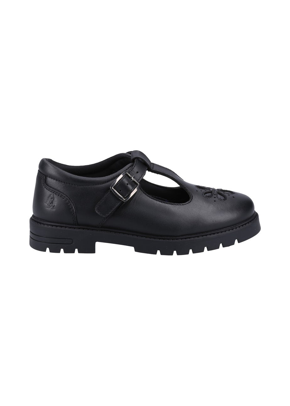 Hush Puppies Black Fiona Junior Shoe