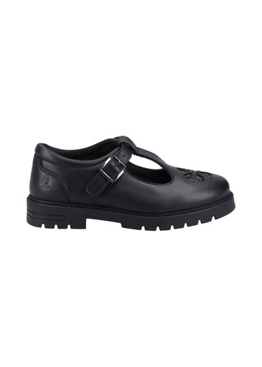 Hush Puppies Black Fiona Junior Shoe