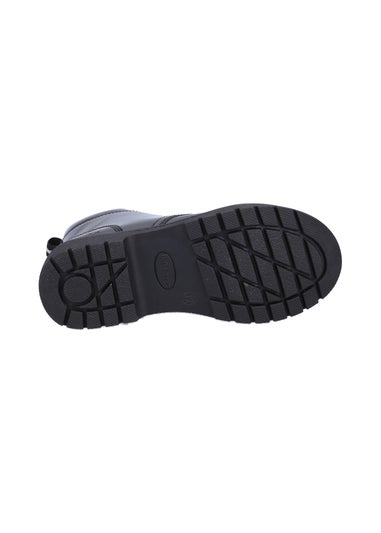 Hush Puppies Black Jolie Patent Junior Chelsea