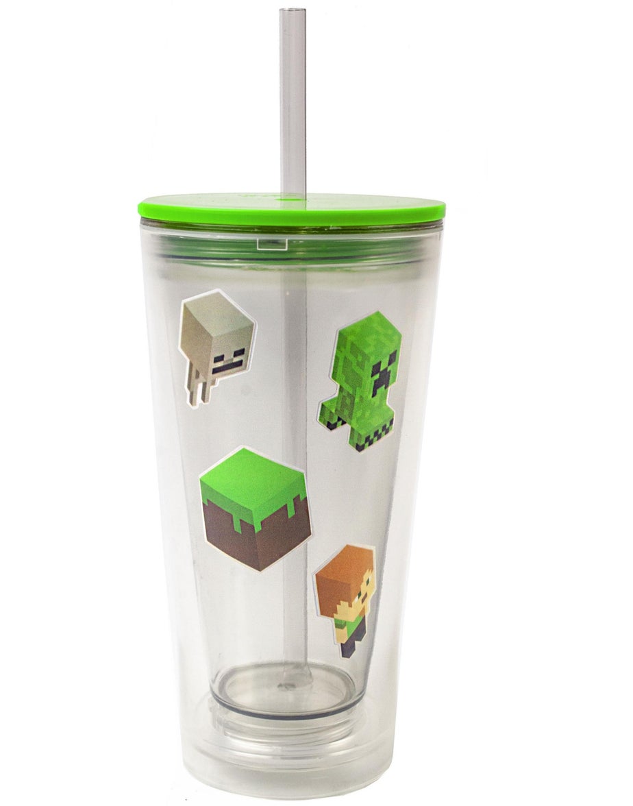 Minecraft Green Personalised Drinks Cup