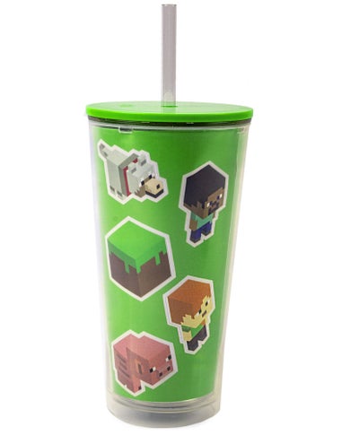 Minecraft Green Personalised Drinks Cup