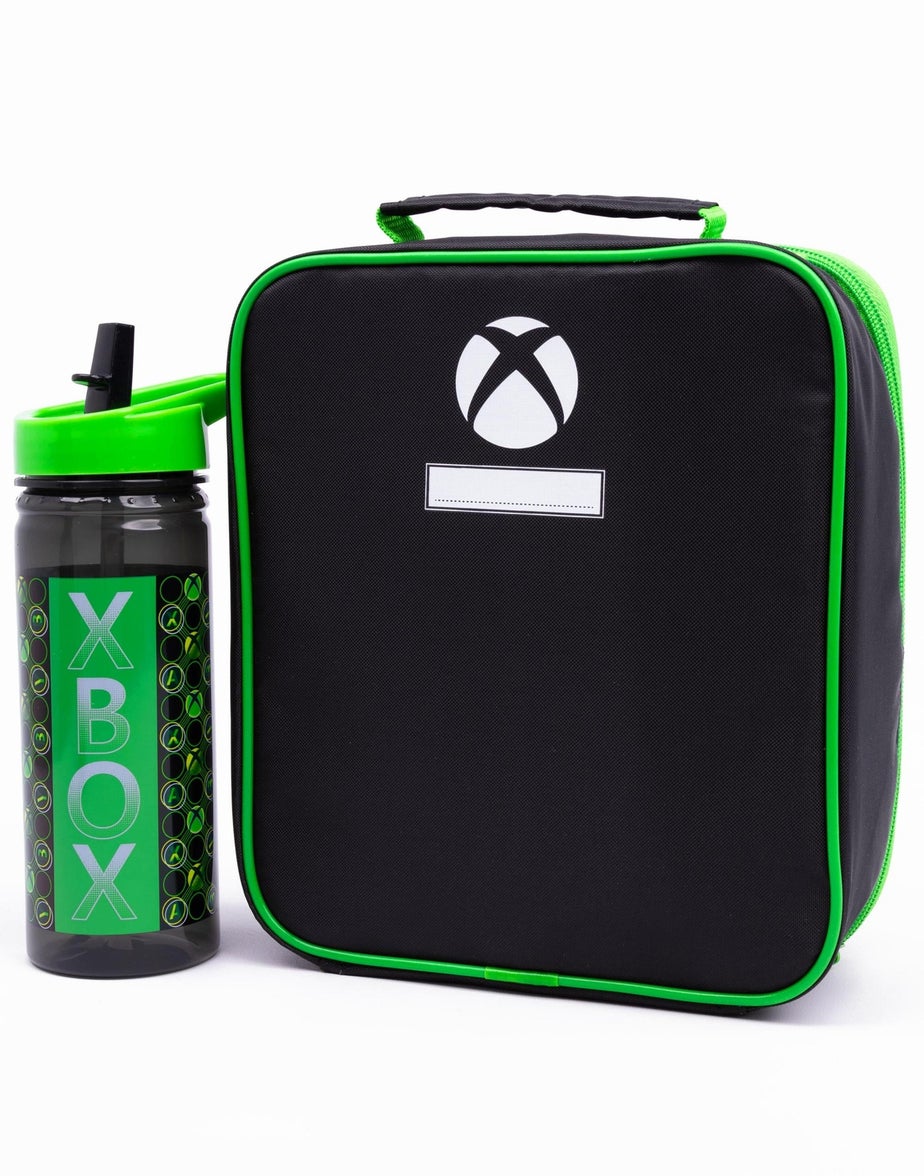 Xbox 5 Piece Green Lunch Bag Set