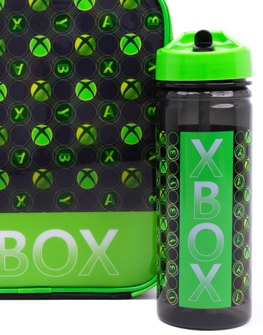 Xbox 5 Piece Green Lunch Bag Set