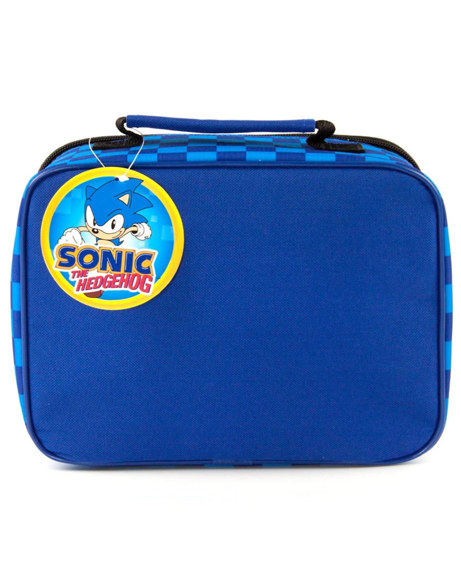 Sonic The Hedgehog Retro Style Gaming Lunch Bag