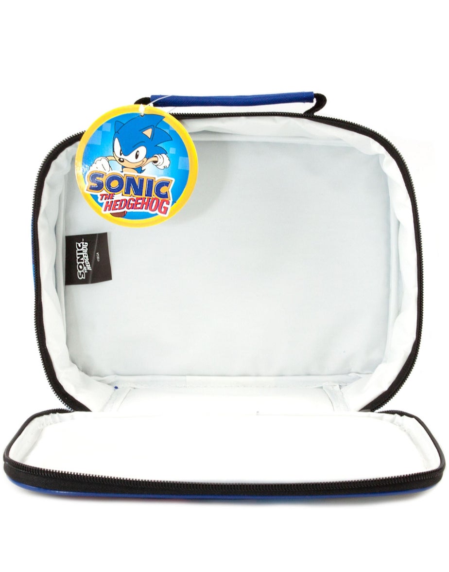 Sonic The Hedgehog Retro Style Gaming Lunch Bag