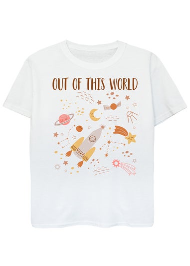 Brands In Space Out Of This World Kids White T-Shirt (3-13 Years)