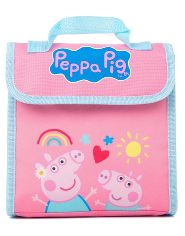 Peppa Pig Pink Backpack 4 Piece Set