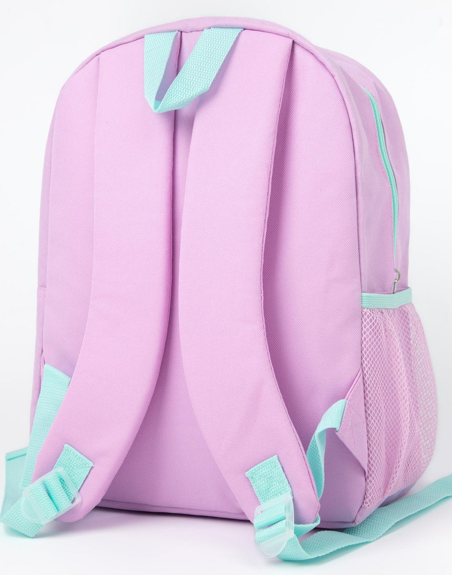 Barbie 4 Piece Purple Backpack Set