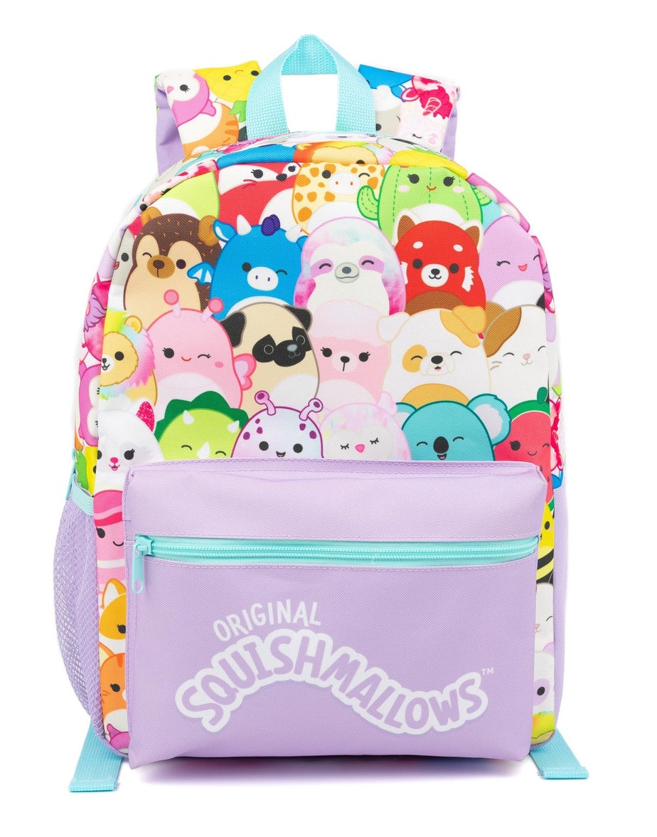 Vanilla Underground Squishmallows Backpack 4 Piece Set