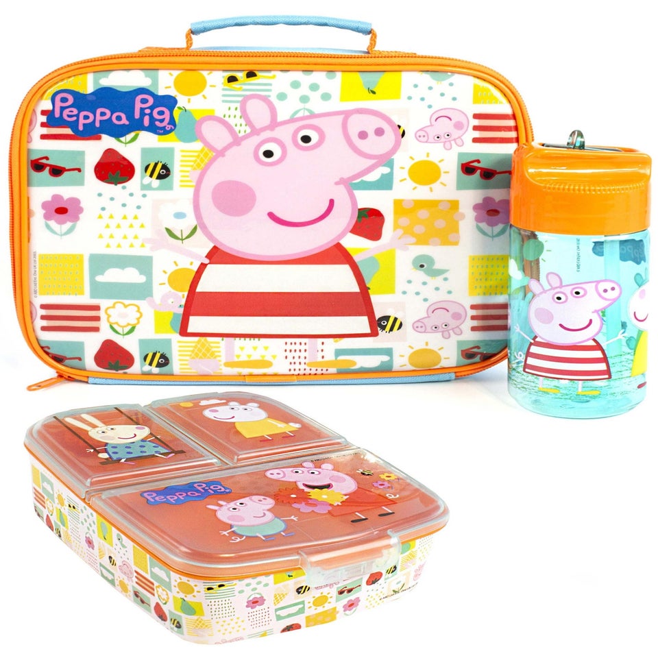 Vanilla Underground Peppa Pig Lunch Bag Set