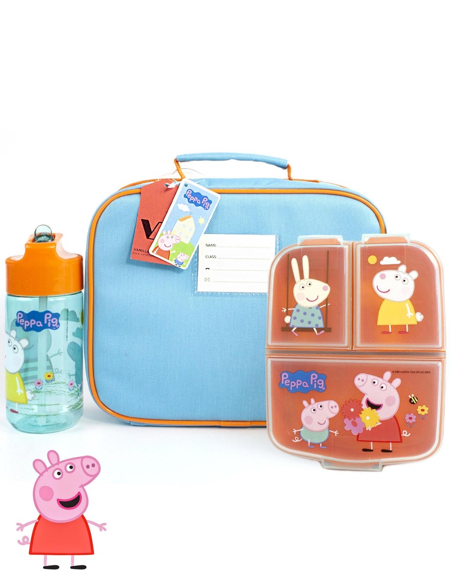 Vanilla Underground Peppa Pig Lunch Bag Set