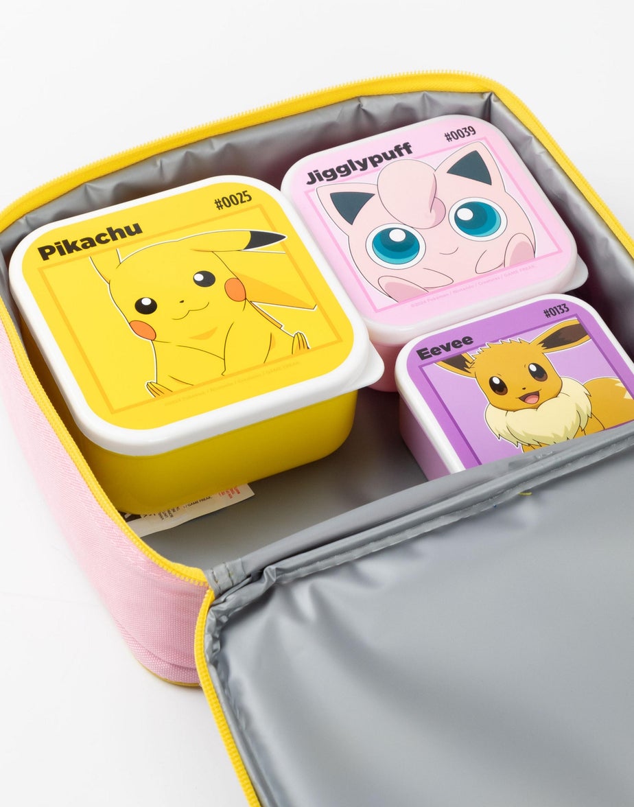 Vanilla Underground Pokemon Multi Charactor Pose Kids Multicoloured Lunch Sets