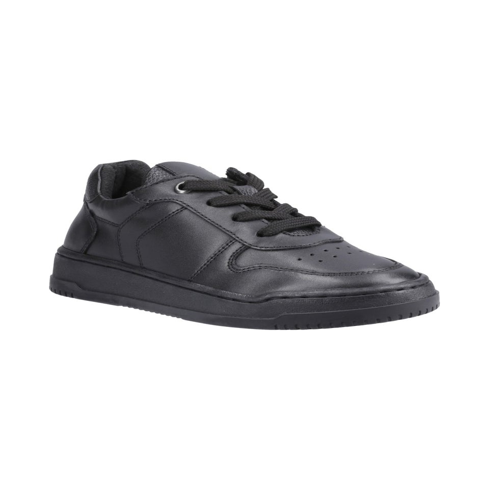Hush Puppies Black Dougie Lace Junior