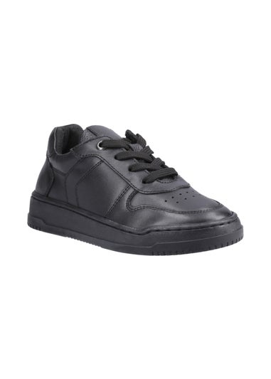Hush Puppies Black Dougie Lace Junior