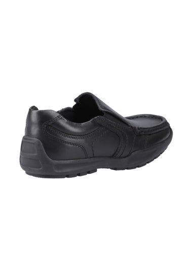 Hush Puppies Black Morgan Slip On Junior