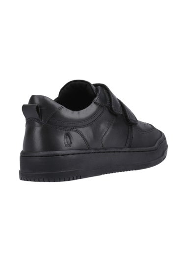 Hush Puppies Black Daxton Touch Fastening Senior