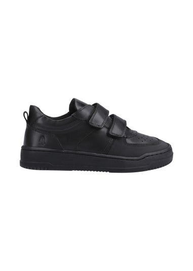 Hush Puppies Black Daxton Touch Fastening Senior