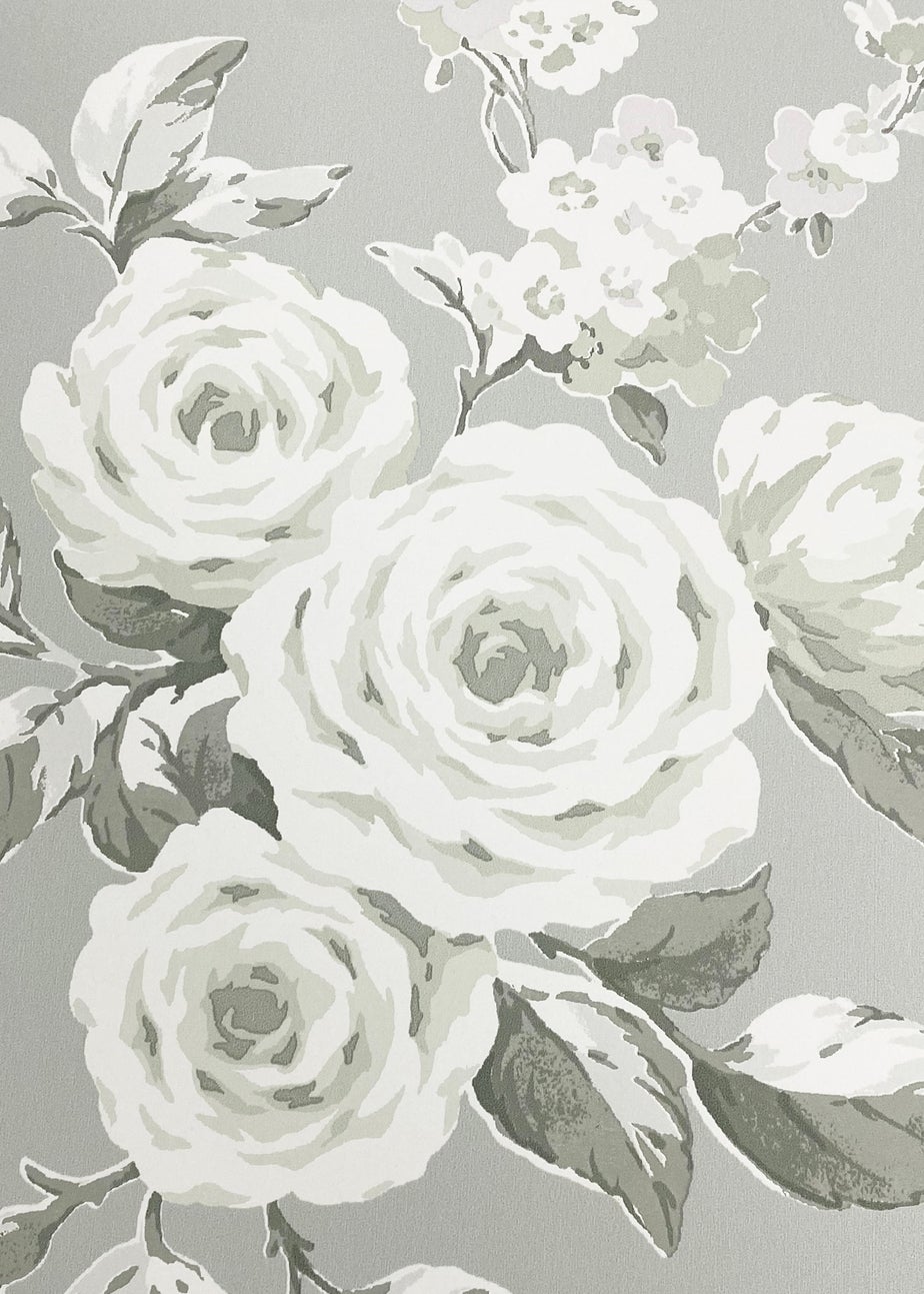 Catherine Lansfield Canterbury Floral Sage