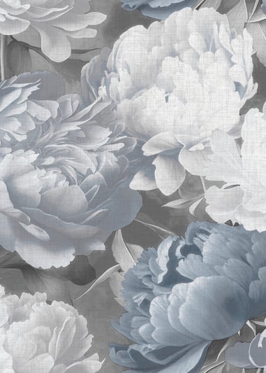 Muriva Doretta Floral Blue Wallpaper