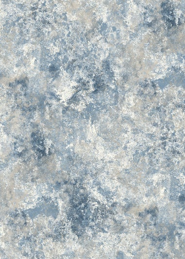 Muriva Perico Stone Blue Wallpaper
