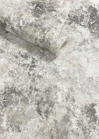 Muriva Perico Stone Grey Wallpaper