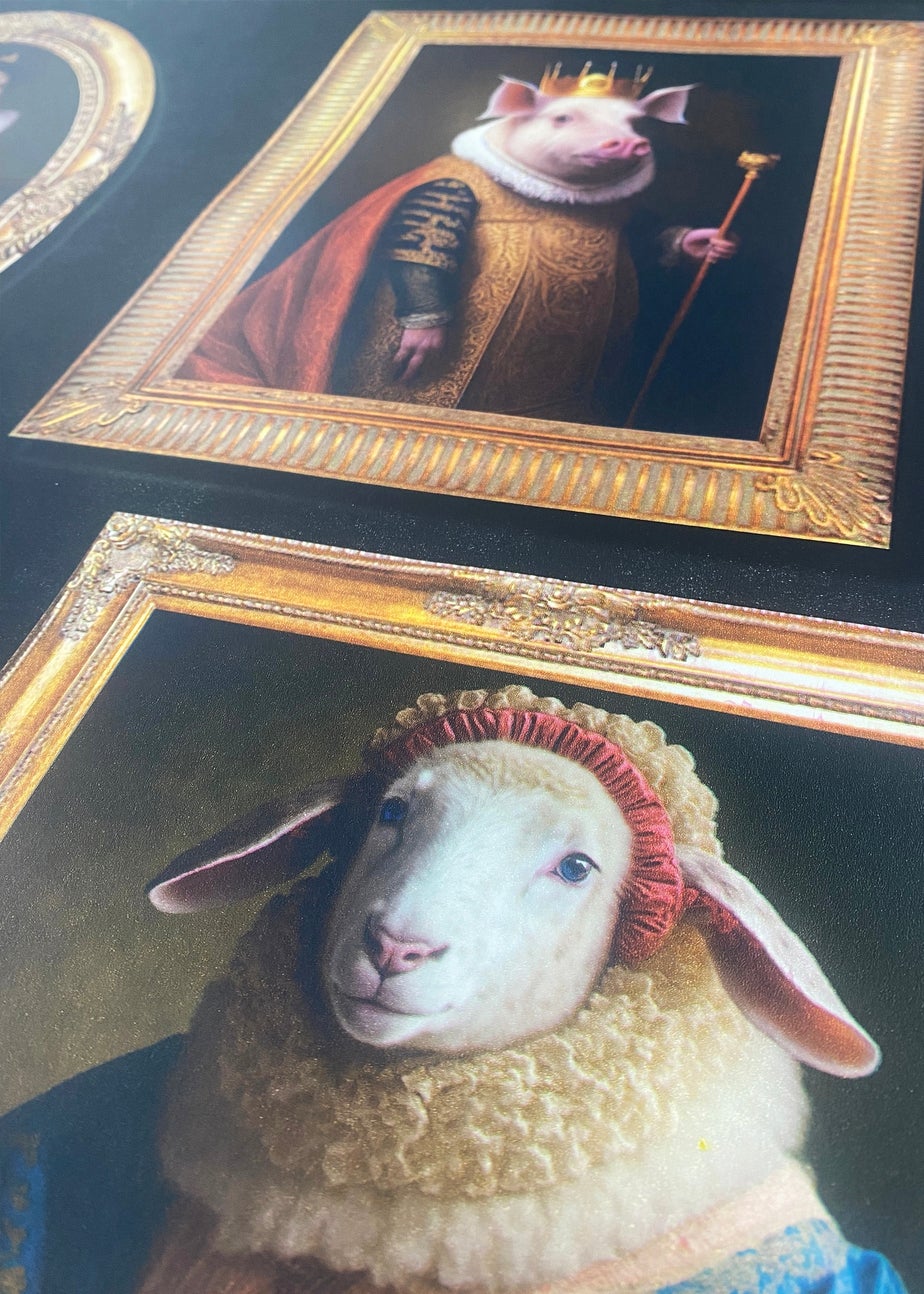 Muriva Regal Animals Wallpaper