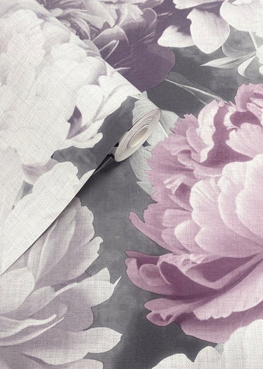 Muriva Doretta Floral Pink Wallpaper