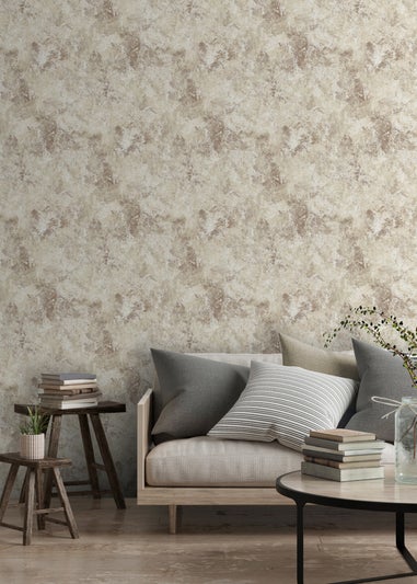 Muriva Perico Stone Cream Wallpaper