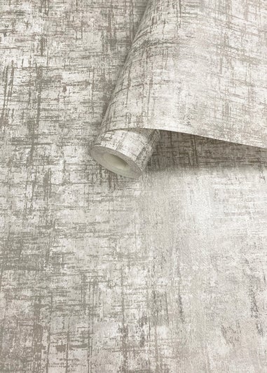 Muriva Etta Texture Greige Wallpaper