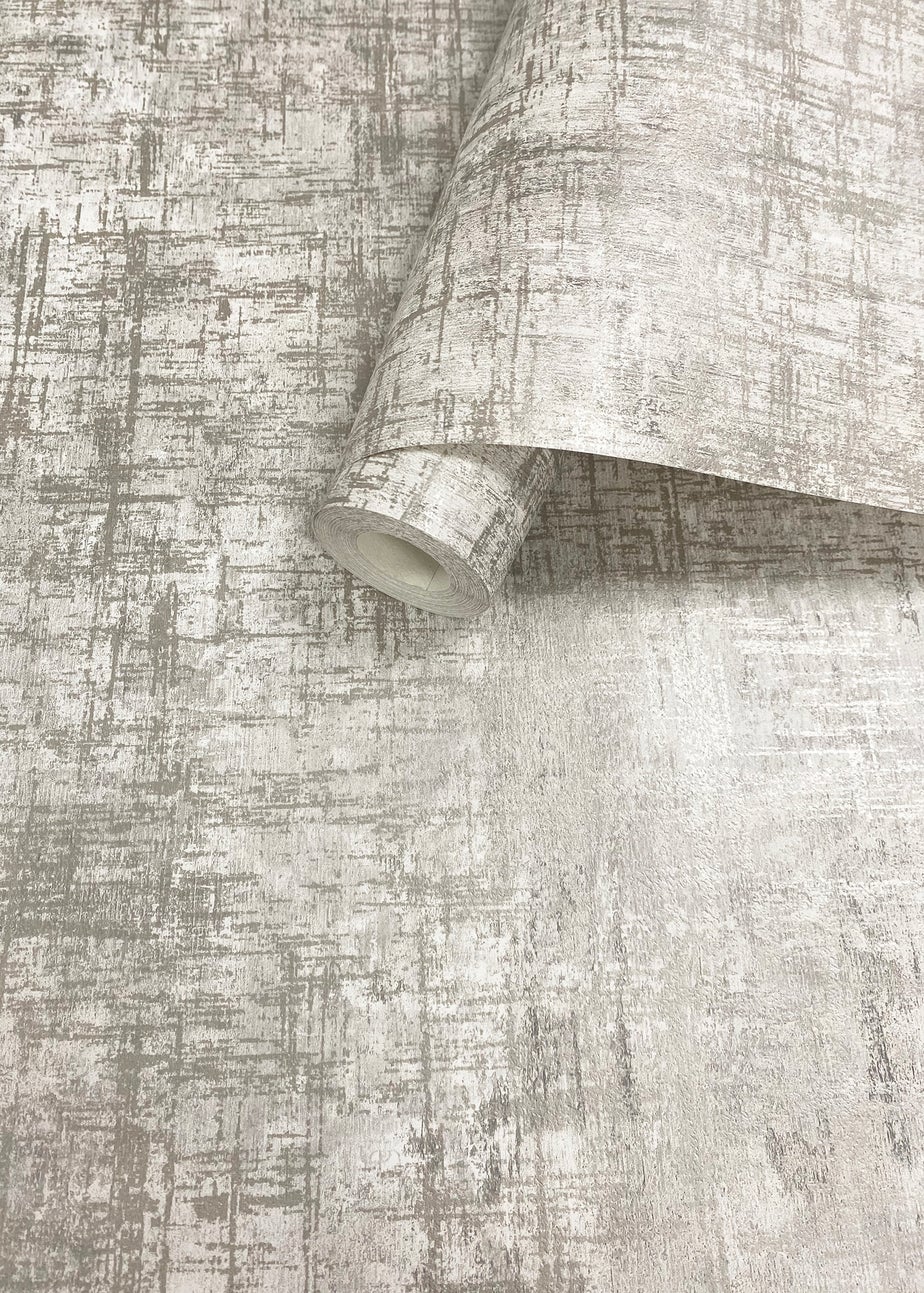 Muriva Etta Texture Greige Wallpaper