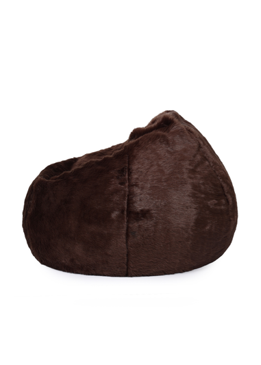 Kaikoo Chocolate XL Areya Fur Chair