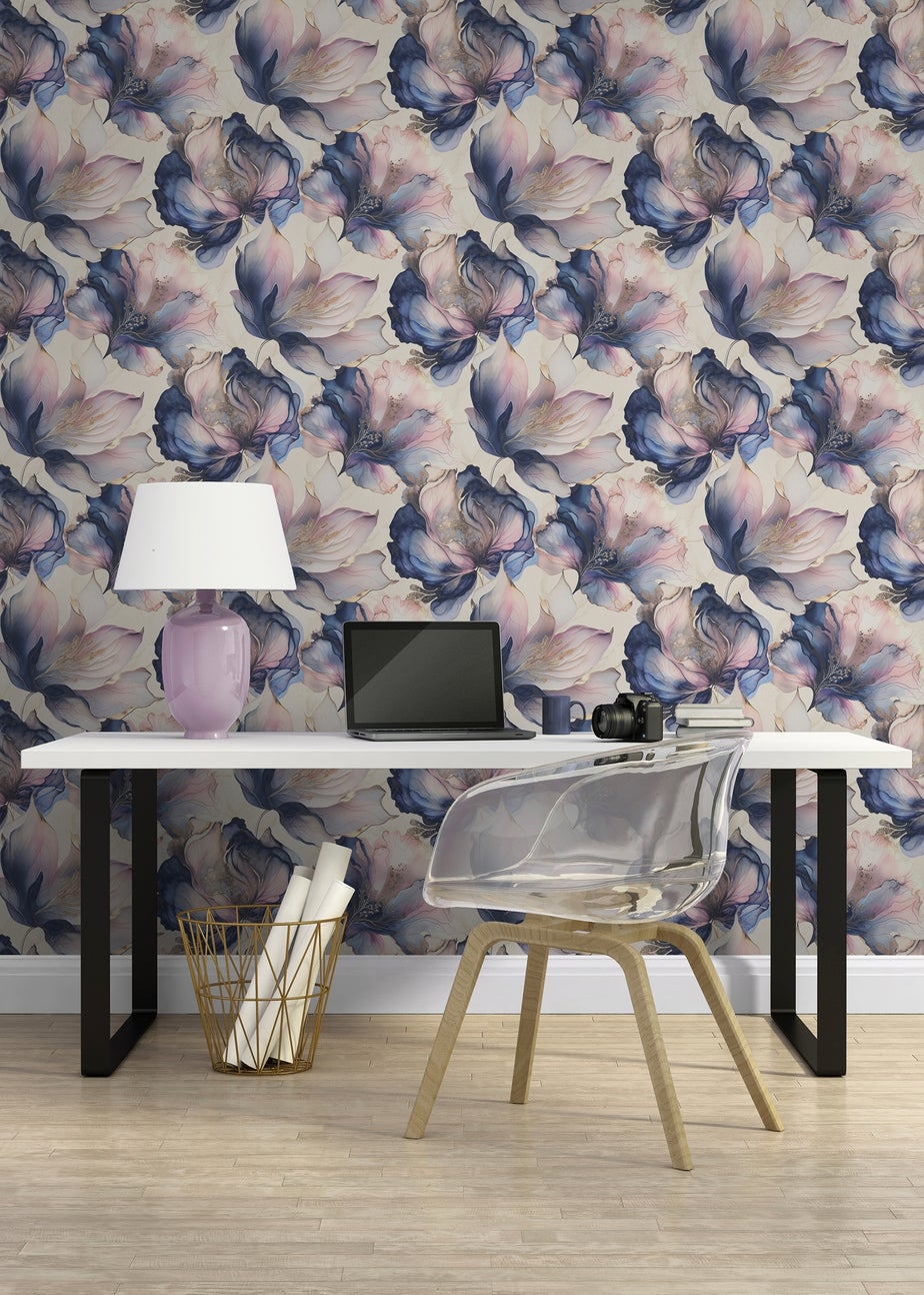 Muriva Elysian Floral Multi Wallpaper