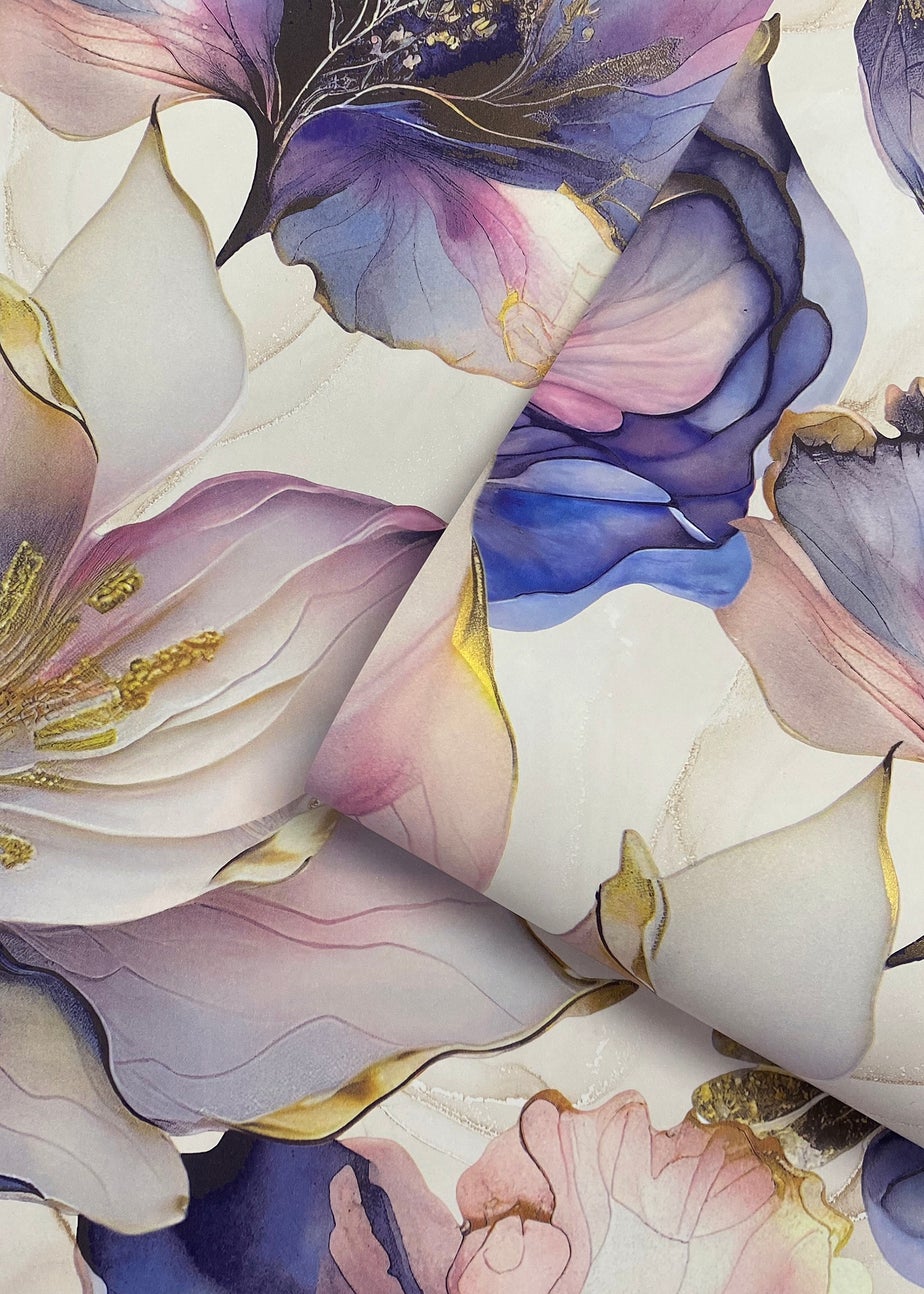 Muriva Elysian Floral Multi Wallpaper