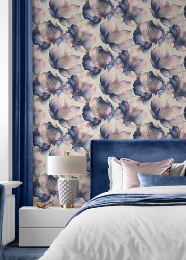 Muriva Elysian Floral Multi Wallpaper