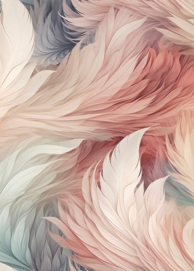 Muriva Plumes Multi Wallpaper