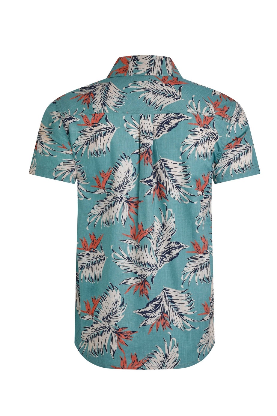 Weird Fish Mineral Blue Faraway Printed Shirt